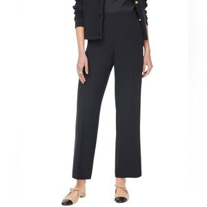 J. Crew Women’s Wide Leg Jamie Pants Trousers NWT 4P Classic Black